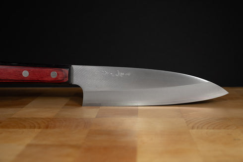 MISUZU HAMONO VG10 SANTOKU 170 MM CRVENO CRNA DRŠKA